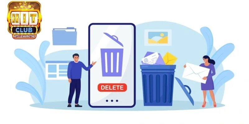 Tìm hiểu cách xóa tài khoản Hitclub vĩnh viễn